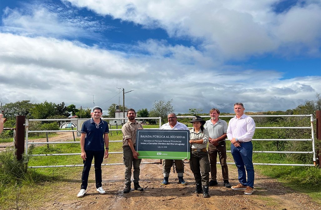 Se recuperó el acceso público al río Uruguay para el Parque Provincial Islas y Canales Verdes